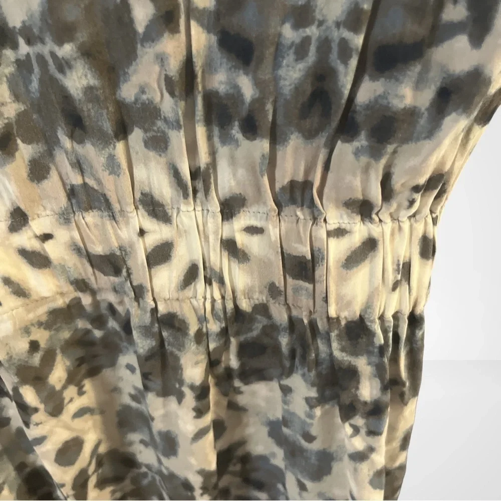 NWOT B. New York Women's Short Sleeve Dolman Wrap Dress Tie-Dye Print Size S‌ - Picture 6 of 11